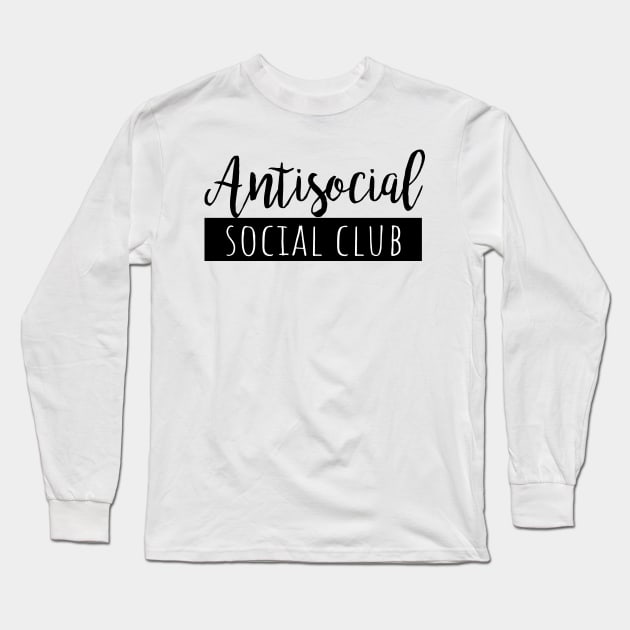 Antisocial Social Club Long Sleeve T-Shirt by Sky55
